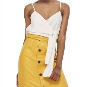 Top shop tie cami/tank